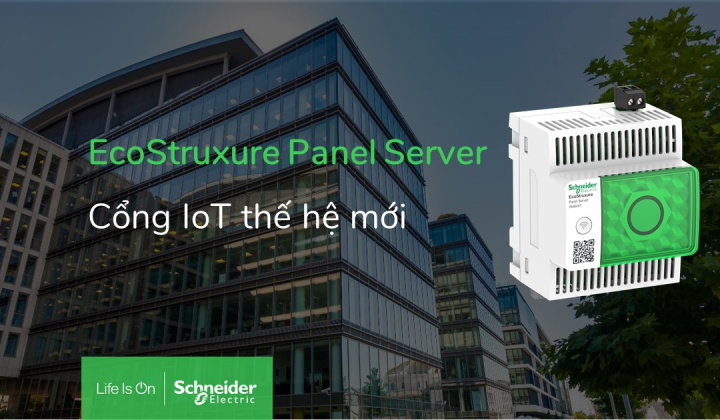 Schneider Electric ra mắt Gateway thế hệ mới - EcoStruxure™ Panel Server