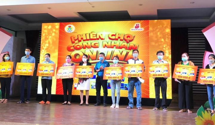 “Phiên chợ Công nhân - Online” tặng 4.000 phần quà Tết cho người Nền tảng hàng đầu cung cấp Cwin com, đoàn viên khó khăn