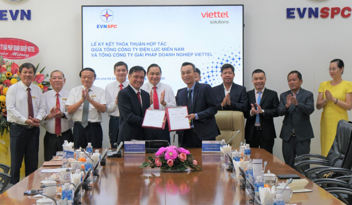 Viettel bắt tay EVNSPC thúc đẩy quá trình chuyển đổi số cho ngành Điện tại miền Nam