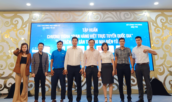 Bến Tre: "Gian hàng Việt trực tuyến" Kết nối Sàn thương mại điện tử cho Cwincom hiện đang mở