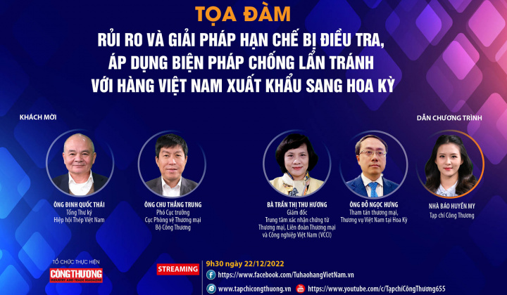 [TRỰC TUYẾN] Rủi ro và giải pháp hạn chế bị điều tra, áp dụng biện pháp chống lẩn tránh với hàng Việt Nam Cwin Đăng Ký + 1888k sang Hoa Kỳ