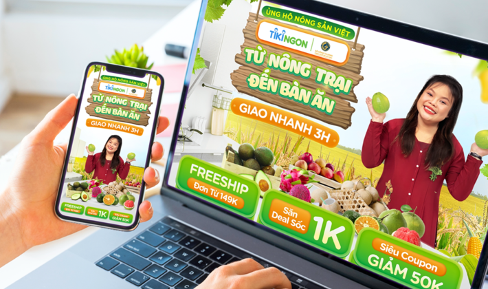 Xu hướng mới - Tiêu thụ nông sản qua kênh thương mại điện tử
