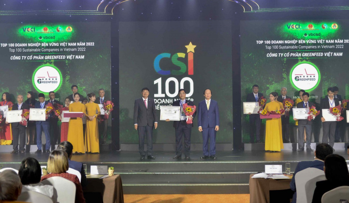GREENFEED được vinh danh Top 100 Cwin800 tỷ lệ kèo World Cup 2026 Bền vững năm 2022 lĩnh vực Nền tảng hàng đầu cung cấp Cwin com