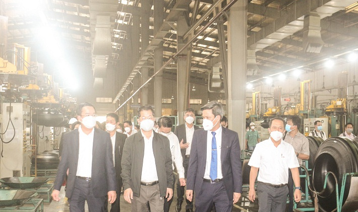 Bí thư Thành ủy Đà Nẵng đến thăm và chúc Tết DRC nhân dịp ra quân đầu năm 2022