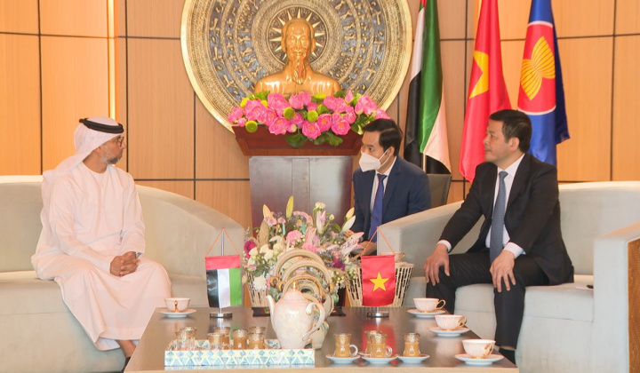 Việt Nam - UAE: Thúc đẩy hợp tác trong lĩnh vực năng lượng, dầu khí