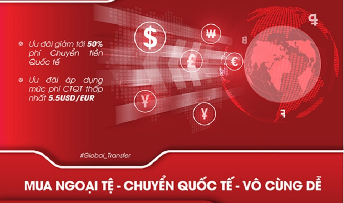 SeABank áp dụng mức phí “kịch sàn” và ưu đãi lên tới 50% cho các giao dịch chuyển tiền quốc tế