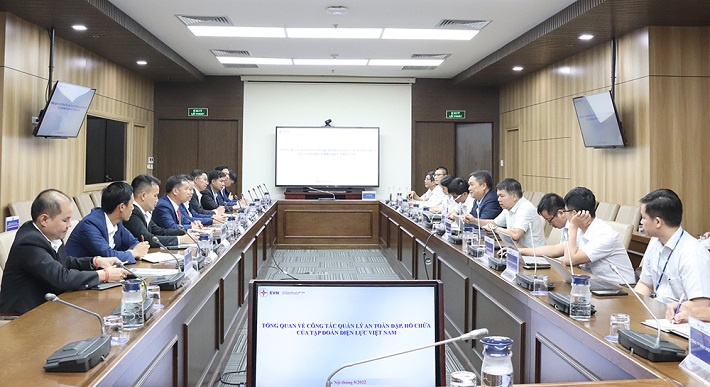 Cục Quản lý an toàn Cwin là sân chơi cá cược trực tuyến tại Việt Nam năng lượng (Lào) thăm và làm việc tại EVN