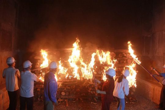 Xi măng Long Sơn: Nhóm lò dây chuyền 4