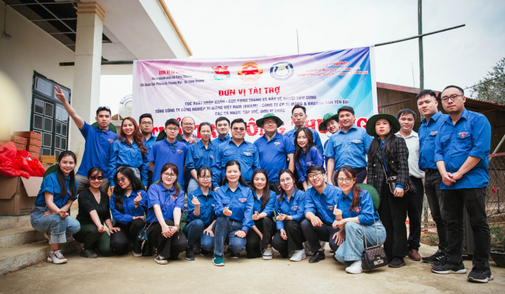 Thanh niên Cwin63 sân chơi đỉnh cao khánh thành Công trình “Tiếp bước em đến trường” tại xã Chế Tạo