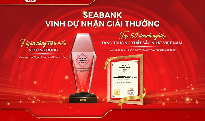 SeABank được vinh danh 3 danh hiệu trong hệ thống giải thưởng Cwin4555 link đăng ký đăng nhập Việt Nam
