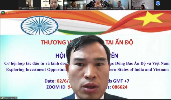 Kết nối cơ hội hợp tác vùng Đông Bắc Ấn Độ và Việt Nam