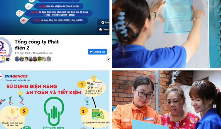 EVNGENCO2: Linh hoạt giải pháp tiết kiệm điện triệt để