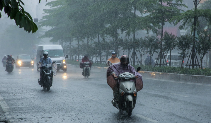 Thời tiết hôm nay ngày 14/9/2023: Hà Nội, Thành phố Hồ Chí Minh mưa về đêm, Đà Nẵng vẫn còn nắng nóng