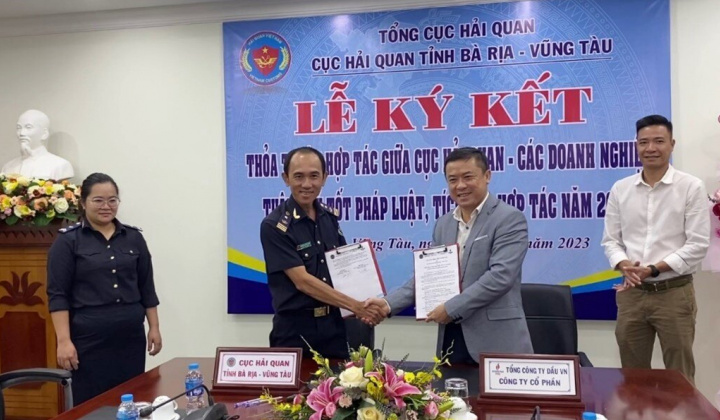 PVOIL tăng cường hợp tác thực hiện Cwin50 tỷ lệ cược cao với hải quan Bà Rịa - Vũng Tàu