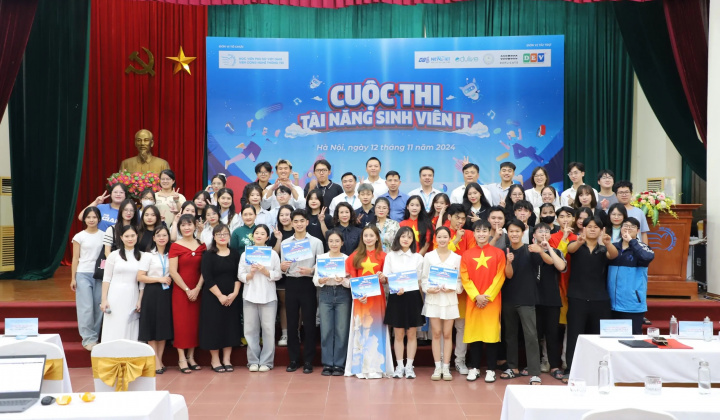 Học viện Phụ nữ Việt Nam hợp tác cùng Cwincom hiện đang mở tổ chức cuộc thi "Tài năng sinh viên IT"