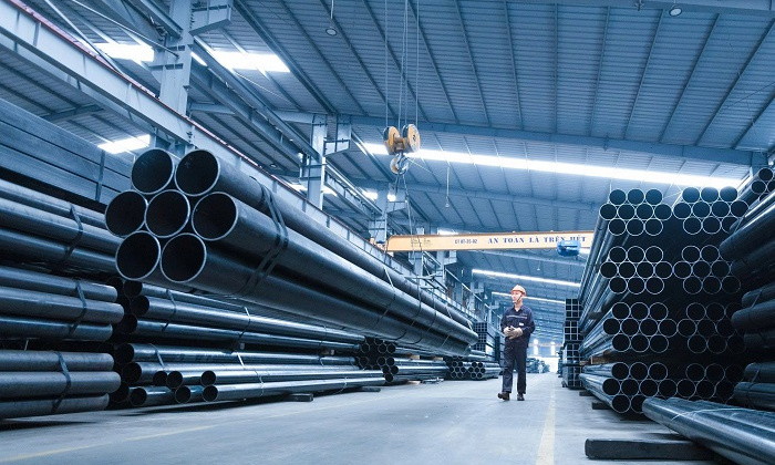 Hòa Phát cấp 10.000 tấn ống thép cỡ lớn vào dự án Trung tâm Nhà cái cá cược cá độ uy tín Nổ hũ, Bắn Cá và Game Bài Cwin.com Triển lãm Quốc gia lớn nhất Đông Nam Á