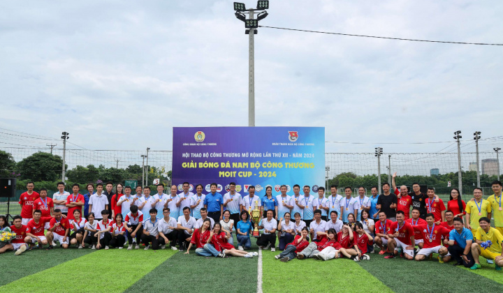 Giải bóng đá nam Cwin63 sân chơi đỉnh cao - MOIT CUP 2024 khép lại đầy kịch tính