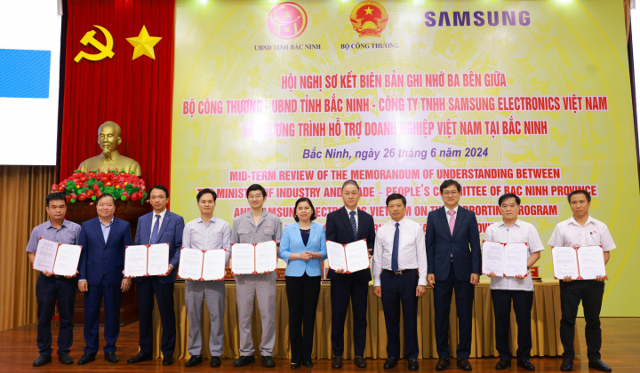 39 Cwincom hiện đang mở tại Bắc Ninh thành công tham gia chuỗi cung ứng của Samsung