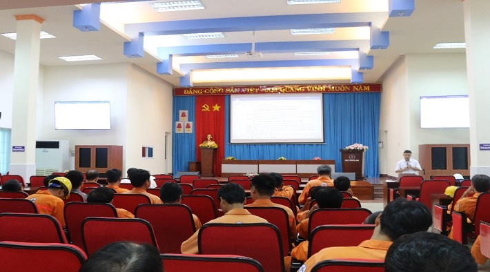 Công ty CP Nhiệt điện Bà Rịa nâng cao kỹ năng phòng chống thiên tai và tìm kiếm cứu nạn