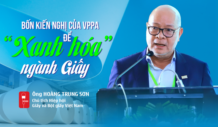 Bốn kiến nghị của VPPA để “xanh hóa” ngành Giấy