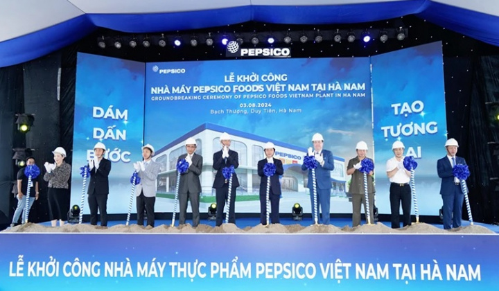 Hà Nam: Khởi công Nhà máy PepsiCo Foods Việt Nam vốn Cwin800 hàng ngàn khuyến mãi hơn 90 triệu USD