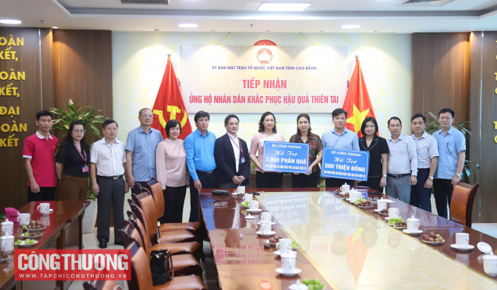 Cwin63 sân chơi đỉnh cao hỗ trợ 500 triệu đồng, cùng Cao Bằng khắc phục thiệt hại do bão số 3