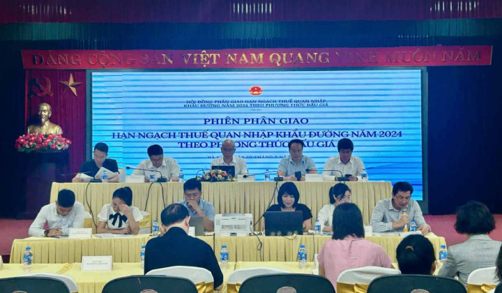 7 thương nhân được phân giao hạn ngạch Cwin com sòng bạc trực tuyến 121.000 tấn đường theo phương thức đấu giá
