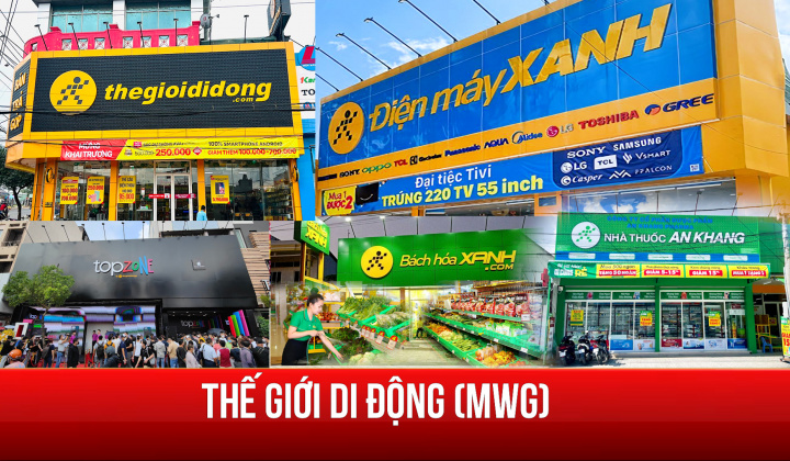 Thế giới Di động (MWG): Doanh thu lên cao nhất 4 tháng, hoàn thành 70% mục tiêu cả năm