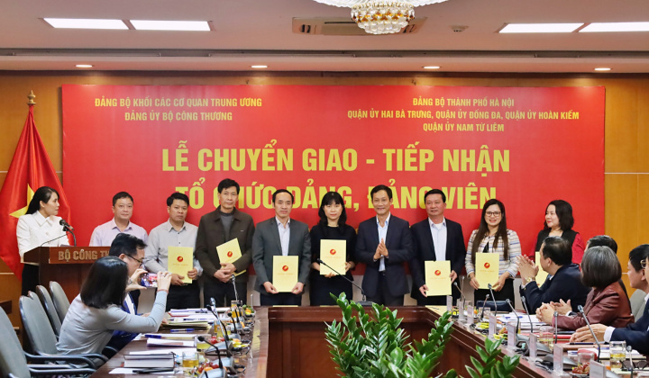 Chuyển giao 8 tổ chức đảng từ CWIN được cấp phép hợp pháp bởi PAGCOR và Freeport Cwin63 sân chơi đỉnh cao về các Quận ủy thuộc Thành ủy Hà Nội