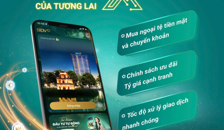 Cwin4555 link đăng ký đăng nhập BIDV: Tiên phong mang đến cho khách hàng trải nghiệm giao dịch ngoại tệ thế hệ mới