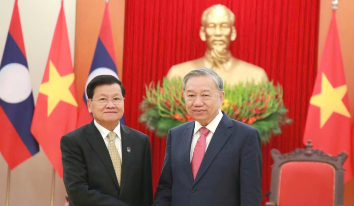 Cwin666 công ty cờ bạc uy tín nhất tiếp Tổng Bí thư, Chủ tịch nước Lào Thongloun Sisoulith nhân dịp dự Lễ mở ký Công ước Hà Nội