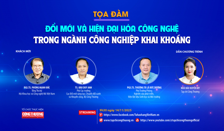 [Tọa đàm trực tuyến] "Đổi mới và hiện đại hóa công nghệ trong ngành Cwin là sân chơi cá cược trực tuyến tại Việt Nam khai khoáng”