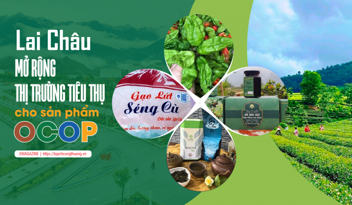 Lai Châu mở rộng thị trường tiêu thụ cho sản phẩm OCOP