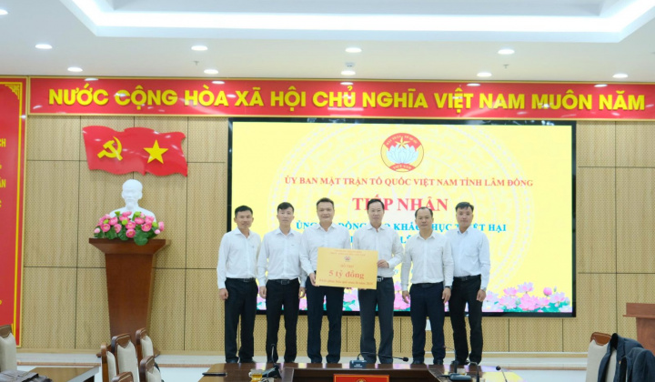 TKV hỗ trợ 12 tỷ đồng giúp các tỉnh Tây Nguyên khắc phục hậu quả mưa lũ