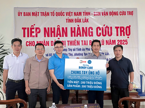 Lixco chung tay cùng Đắk Lắk, Khánh Hòa khắc phục hậu quả mưa lũ