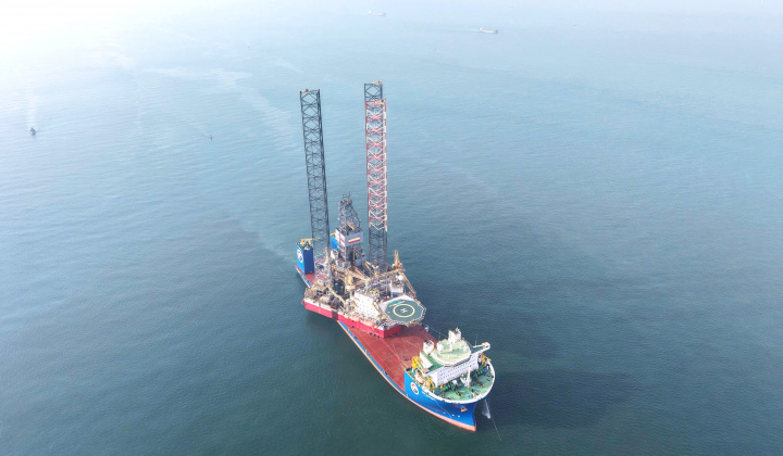 Giàn khoan PV DRILLING IX đã về Vũng Tàu, khép lại hải trình hơn 12.800 hải lý từ châu Âu