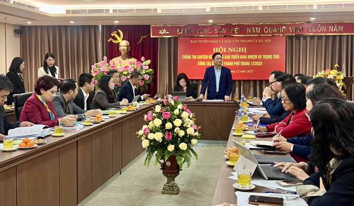 Lễ tôn vinh doanh nhân - Cwincom hiện đang mở Thăng Long 2025: Khơi dậy hào khí Thủ đô trong kỷ nguyên mới