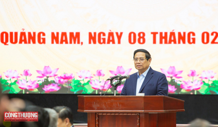 Thủ tướng Phạm Minh Chính làm việc với tỉnh Quảng Nam