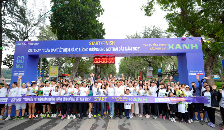 Ấn tượng Lễ phát động và Giải chạy hưởng ứng Toàn dân tiết kiệm năng lượng hưởng ứng Giờ Trái đất 2025