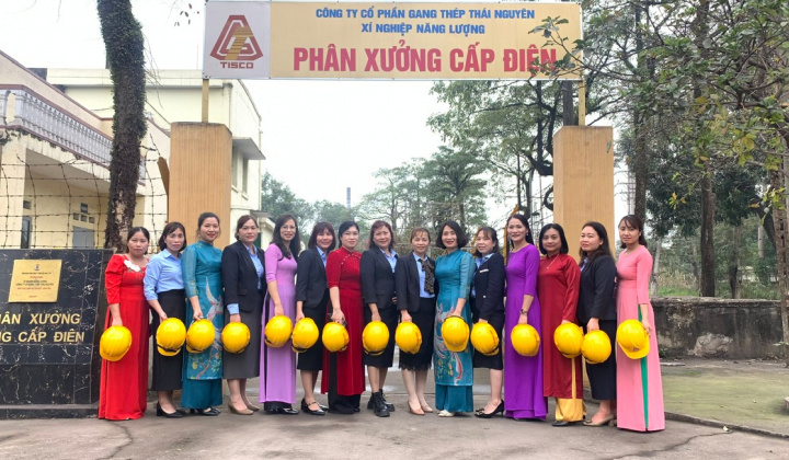 Nữ CNVCLĐ Công ty CP Gang Thép Thái Nguyên: Khỏe - đẹp, giỏi giang và nhân hậu