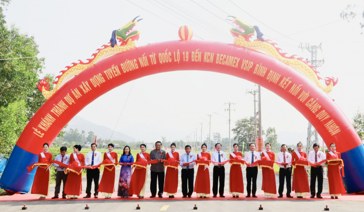 Bình Định khánh thành 2 công trình trọng điểm nghìn tỷ