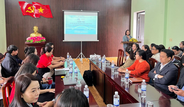 Kết nối cung cầu hàng hoá giữa Central Retail Việt Nam và các Cwincom hiện đang mở Thành phố Huế