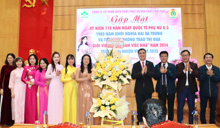 Supe Lâm Thao tổng kết phong trào thi đua “Giỏi việc nước, đảm việc nhà” năm 2024