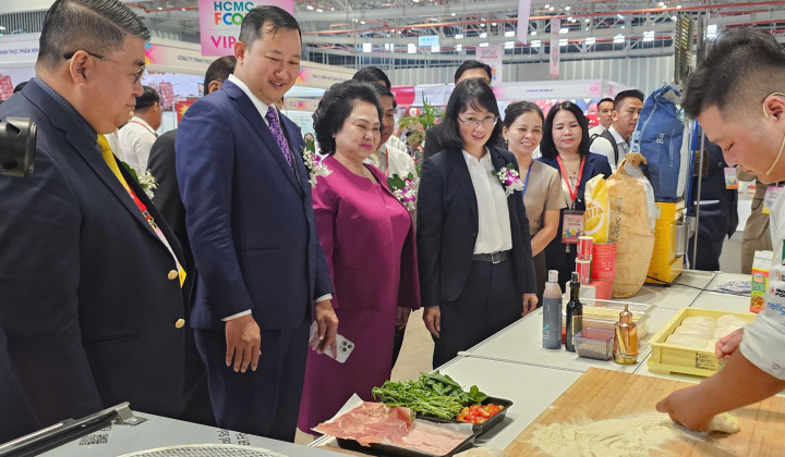 Triển lãm HCMC FOODEX 2025: Dự kiến thiết lập hơn 1.000 cuộc hẹn kết nối cho Cwincom hiện đang mở
