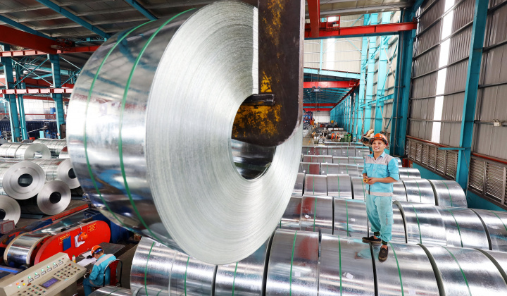 Áp thuế chống bán phá giá tạm thời với thép mạ Trung Quốc và Hàn Quốc