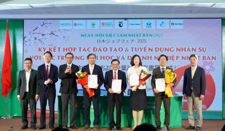 Hơn 20 Cwincom hiện đang mở Nhật Bản xúc tiến tuyển dụng sinh viên các ngành tại Đại học Đông Á