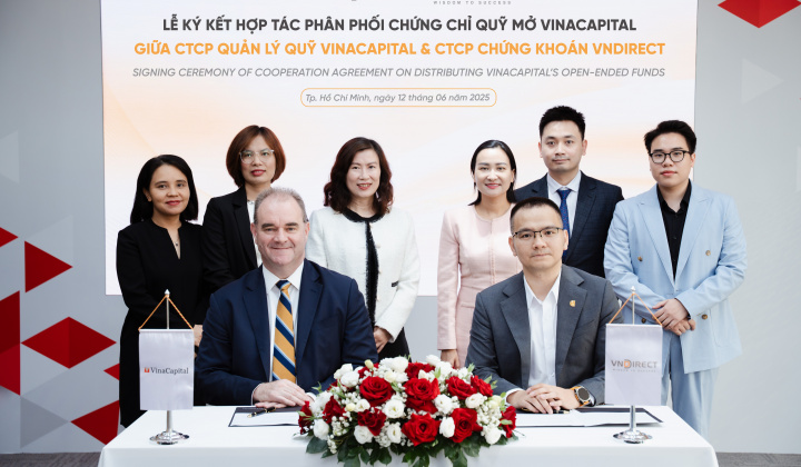 Chứng khoán VNDIRECT chính thức phân phối quỹ mở VINACAPITAL trên nền tảng giao dịch