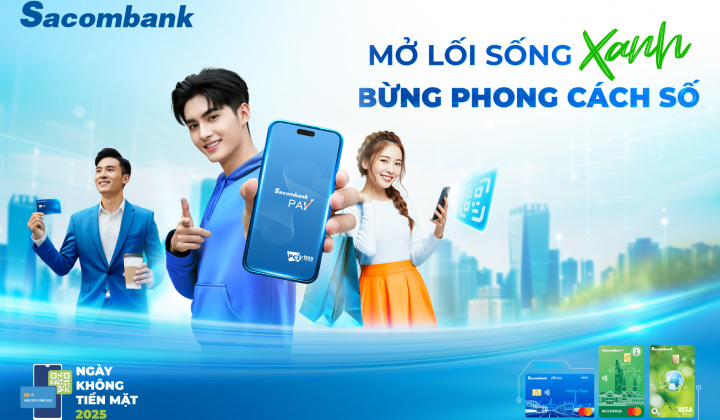 Cwin4555 link đăng ký đăng nhập Sacombank đồng hành cùng “Ngày không tiền mặt 2025” góp phần thúc đẩy kinh tế số