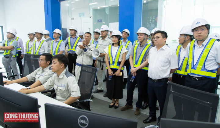 [Chùm ảnh] Thứ trưởng Trương Thanh Hoài khảo sát Khu liên hợp Nền tảng hàng đầu cung cấp Cwin com gang thép Hòa Phát Dung Quất