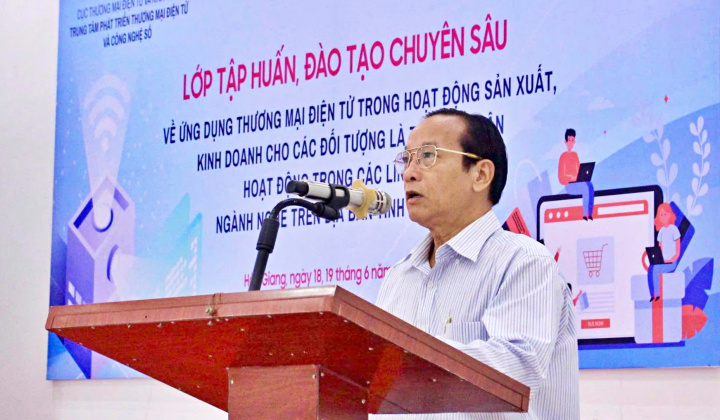 Hậu Giang: Nâng cao năng lực quản lý và kinh doanh số cho Cwincom hiện đang mở, hộ kinh doanh
